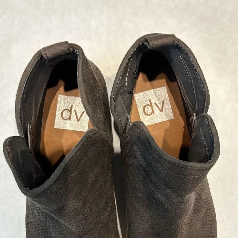 DV Dolce Vita Ankle Chelsea Boots Brown Womens Sz 6